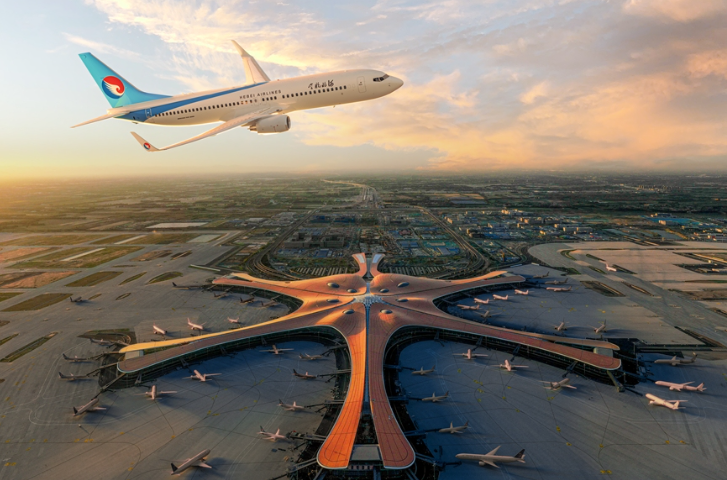 海南迈克管件应用：北京大兴国际机场安装喷淋系统