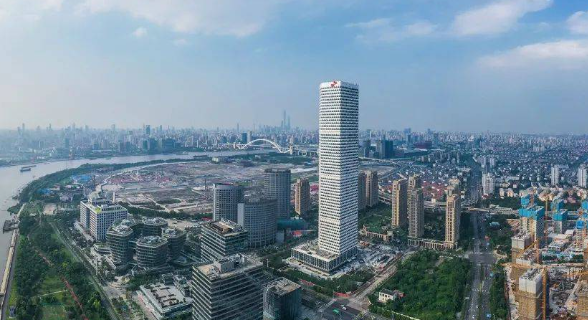 大兴安岭地区迈克管件应用：上海SK大厦采用了迈克喷淋消防软管